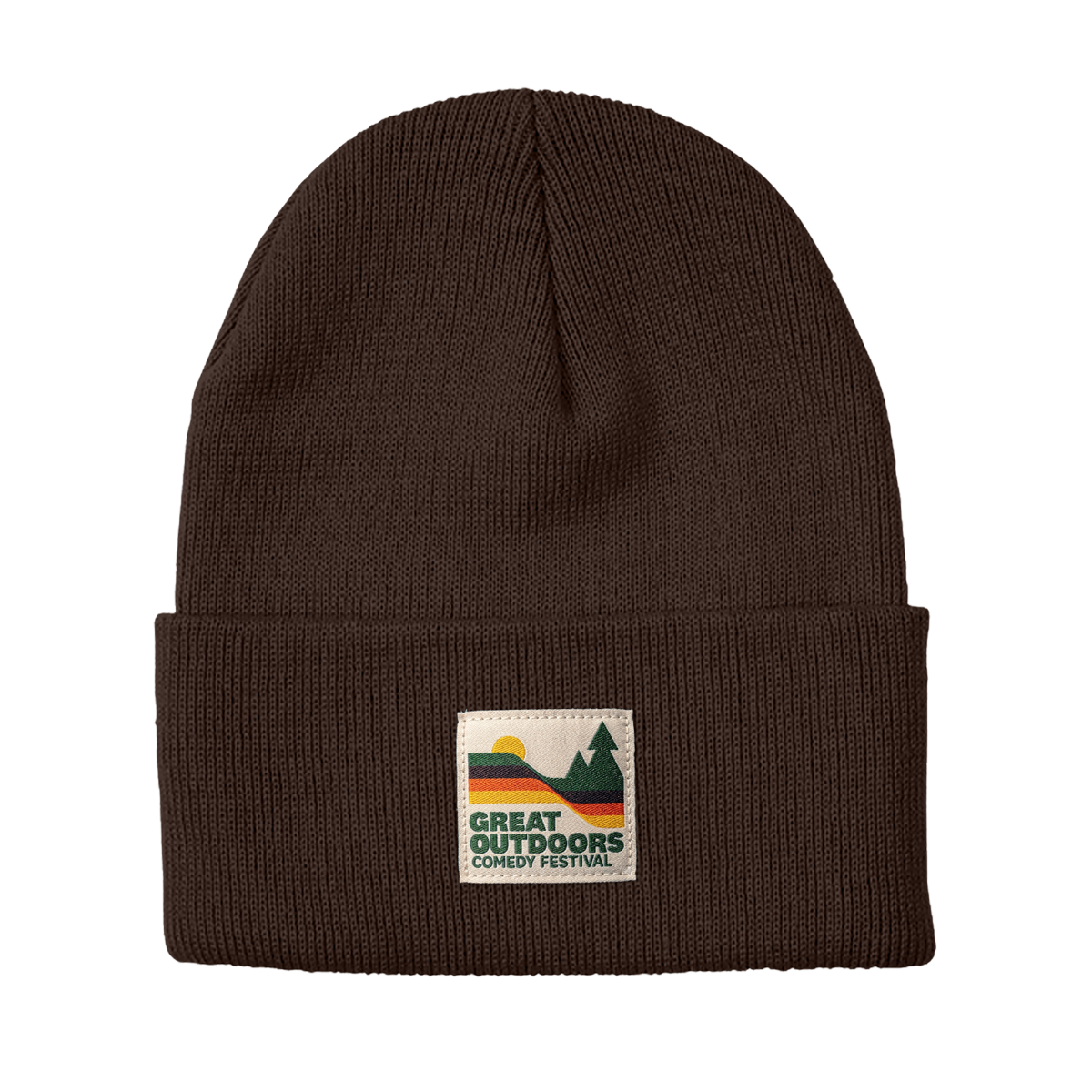 Retro Beanie - Brown